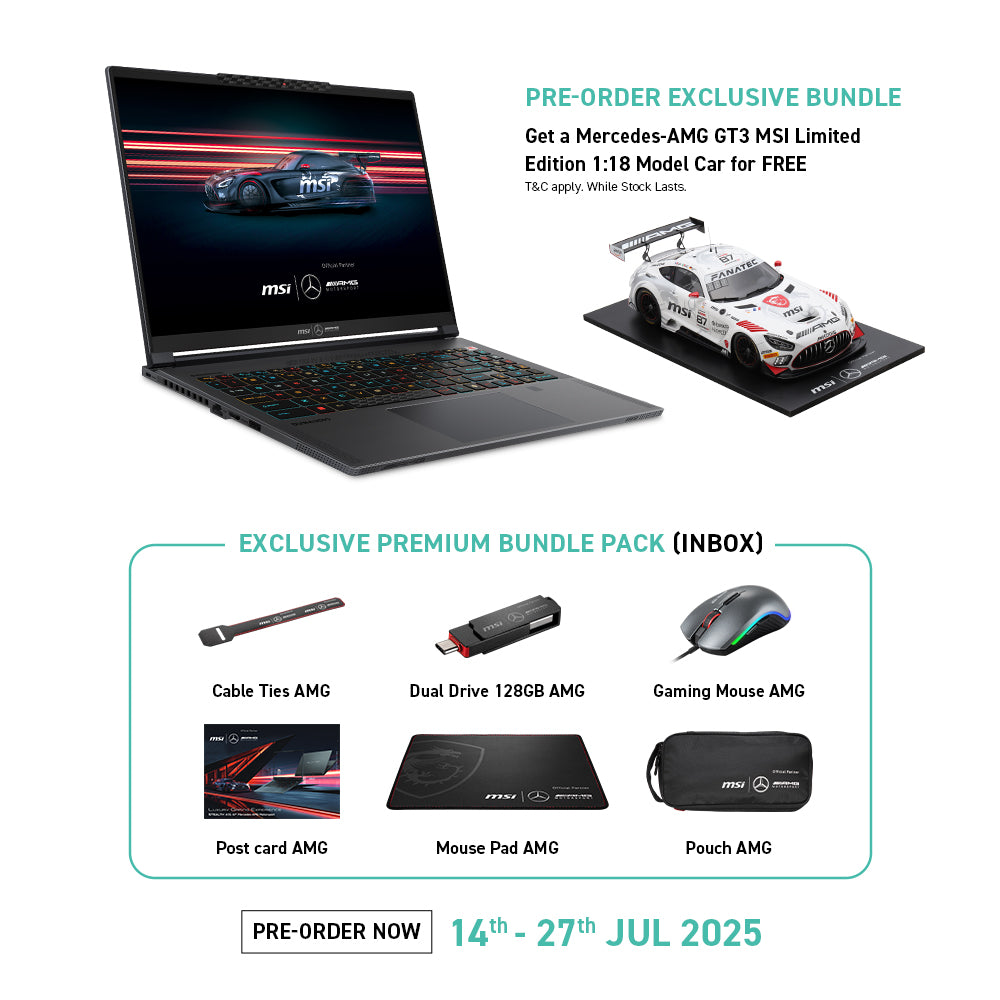 MSI Stealth A16 AI+ Mercedes-AMG Motorsport A3XWGG 037 Gaming