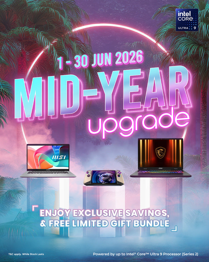 MSI Mid-Year Upgrade promotional activity