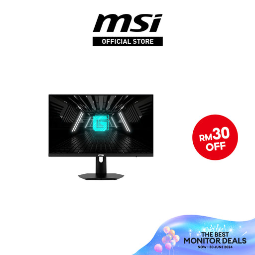 msi official store slogan with RM30 OFF for the best monitor deals from today till 30 june 2024