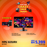 MSI MPG 322URX QD-OLED Gaming Monitor 31.5" 240Hz UHD