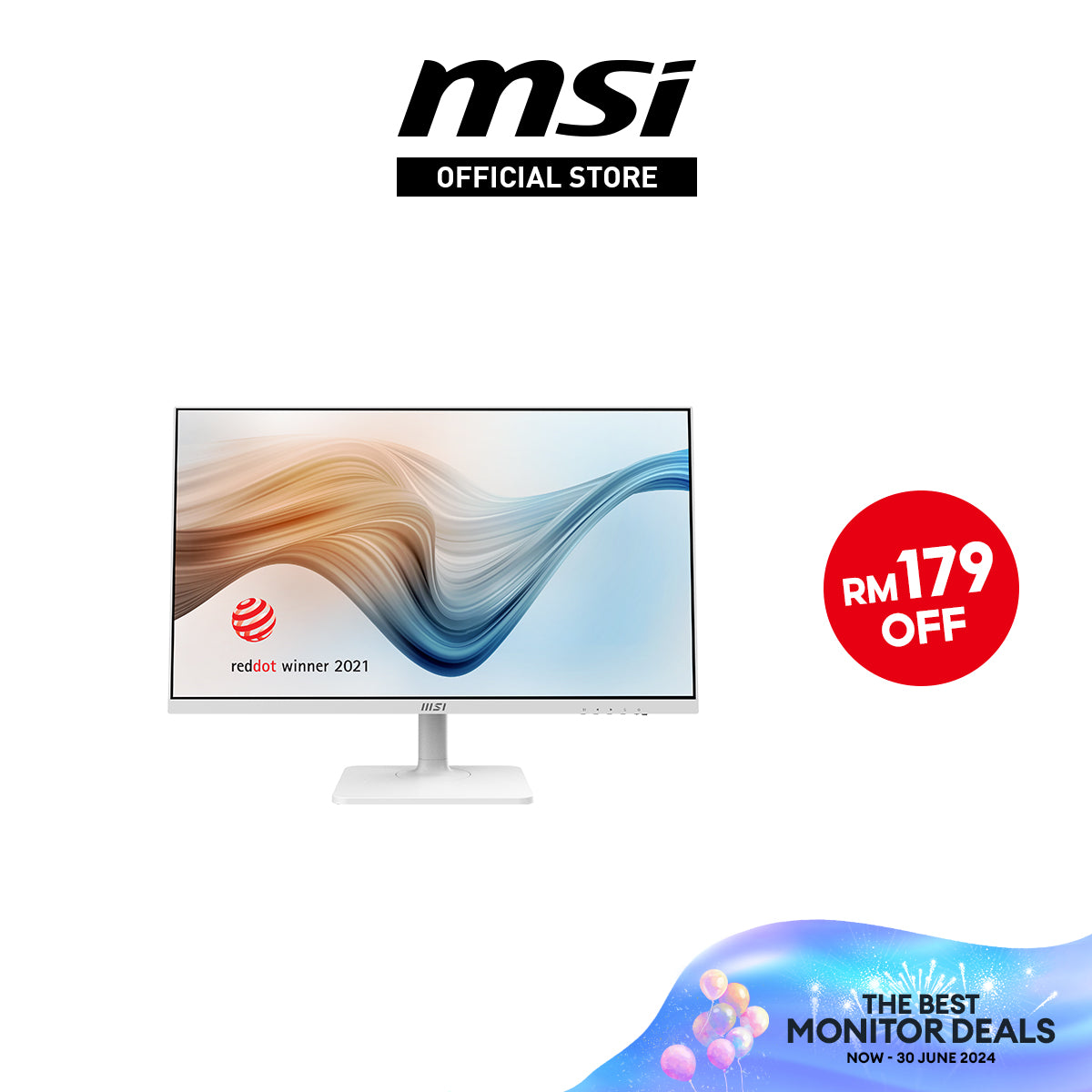 MSI Modern MD272QPW 27 inch 75Hz IPS White Monitor | Powered by MSI — MSI  Store | Malaysia