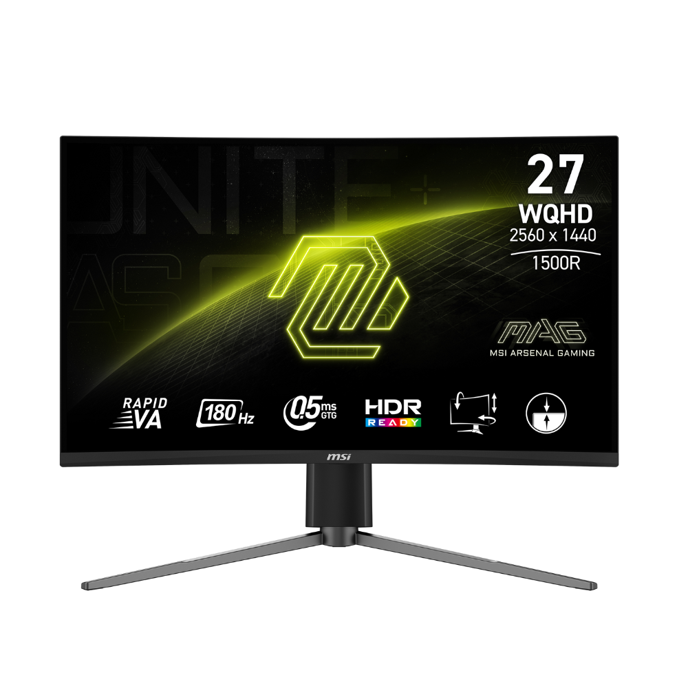 MSI Mag 27CQ6PF QHD 180Hz Gaming Monitor 27 inch – MSI Store