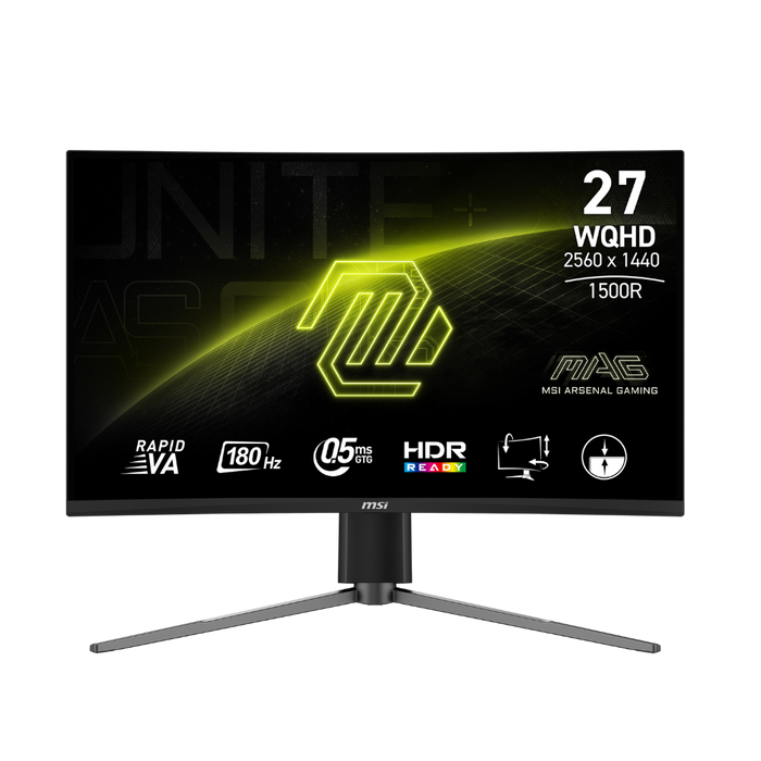 MSI Mag 27CQ6PF QHD 180Hz Gaming Monitor ( 27 inch )