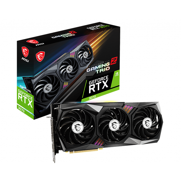 MSI GeForce RTX™ 3070 GAMING Z TRIO 8G