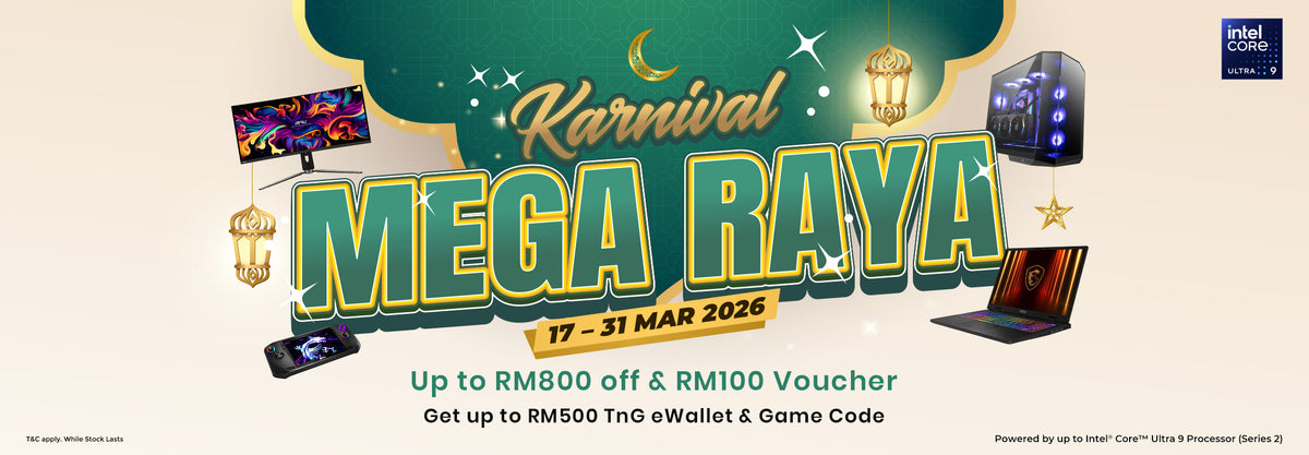 Karnival Mega Raya – MSI Store | Malaysia