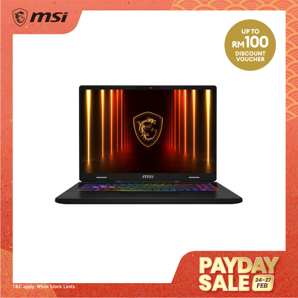 MSI Crosshair 16 HX AI D2XWFKG 020 Gaming Laptop [NVIDIA® GeForce RTX™ 5060 Laptop GPU]