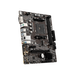 MSI A520M-A PRO (MATX) motherboard displayed on a black background.