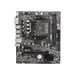 MSI A520M-A PRO (MATX) motherboard displayed on a black background.