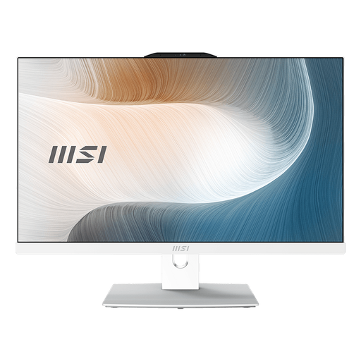 Modern AM242TP 12M 686 All in One Desktop White Sleek Design and Powerful Performance for Modern Computing Needs