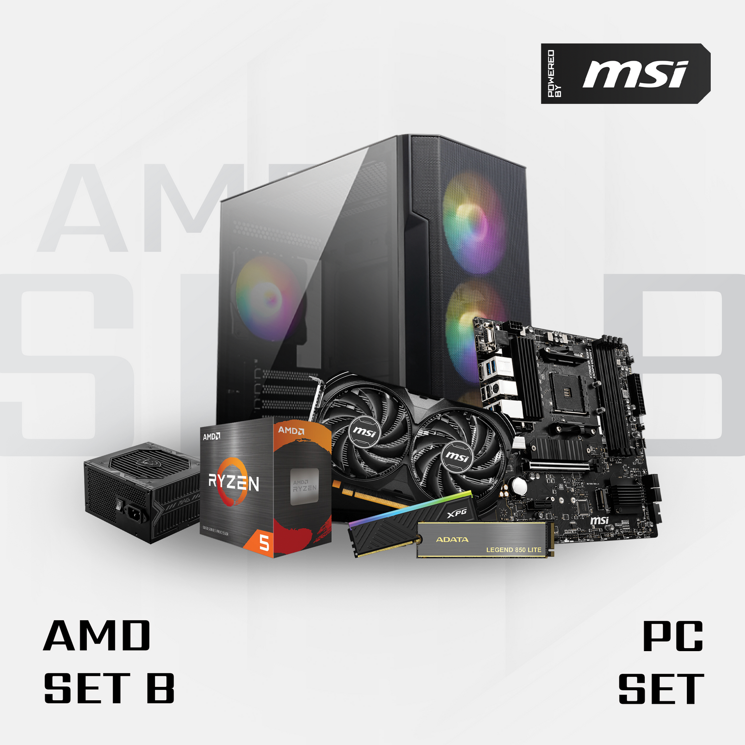 MSI AMD Set B Pc Set (AMD R7, RTX4060, 16GB, 1TB SSD) – MSI Store ...