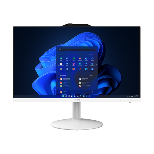 MSI Pro AP242 13M 497 All in One Desktop White For Gamer Streamer Office Designer Use