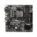 Msi b450m pro-vdh max motherboard displayed on a black background.