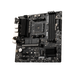 Msi b550m pro-board vdh wifi motherboard displayed on a black background.