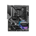 MSI MAG B550 Tomahawk Gaming Motherboard (ATX) motherboard with displayed on a black background