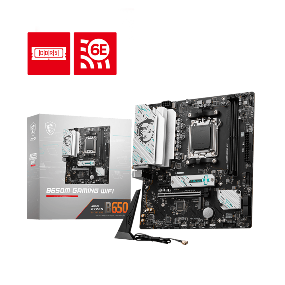 Gaming Pc Low Budget Motherboard MSI B650M Gaming Wifi MaTX