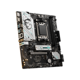 MSI B650M Gaming Wifi MaTX AMD Gaming motherboard displayed on a black background.