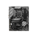 MSI B760 Gaming Plus Wifi ATX Gaming motherboard displayed on a black background. 