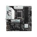 B760M Gaming Plus Wifi MaTX motherboard displayed on a black background.