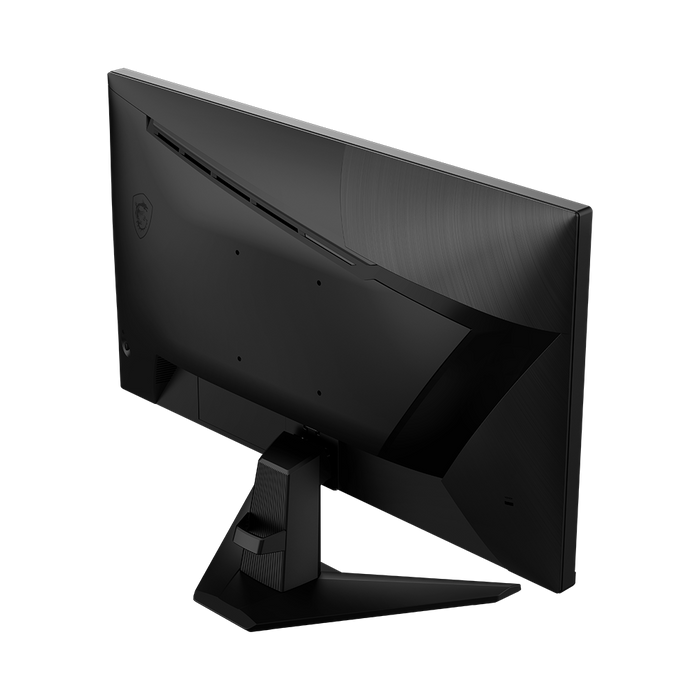 MSI G255F 25 inch Gaming Monitor Black Power Button mounted with monitor stand