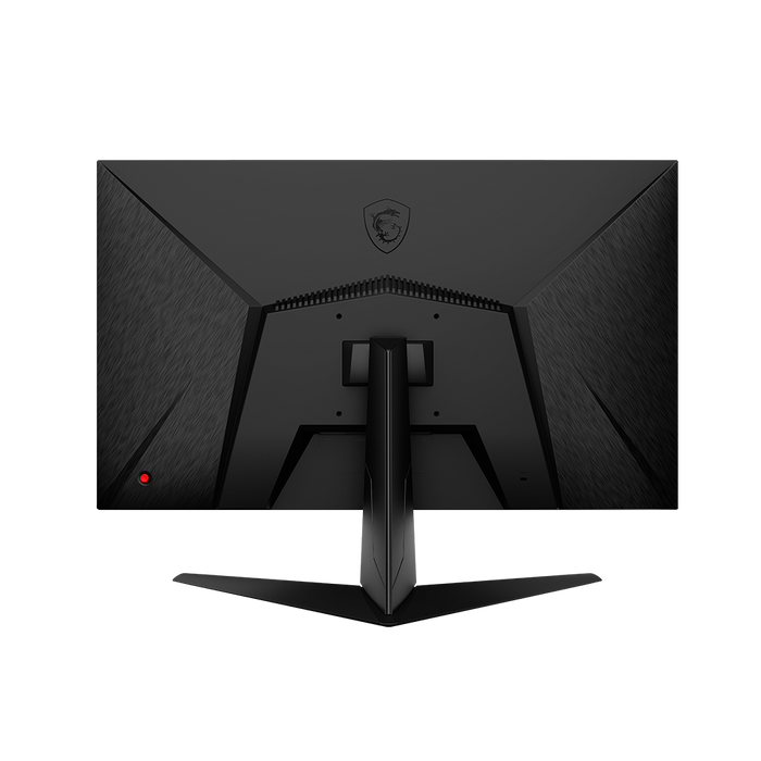 Flat Gaming Monitor Power Red Button Monitor Stand and MSI logo