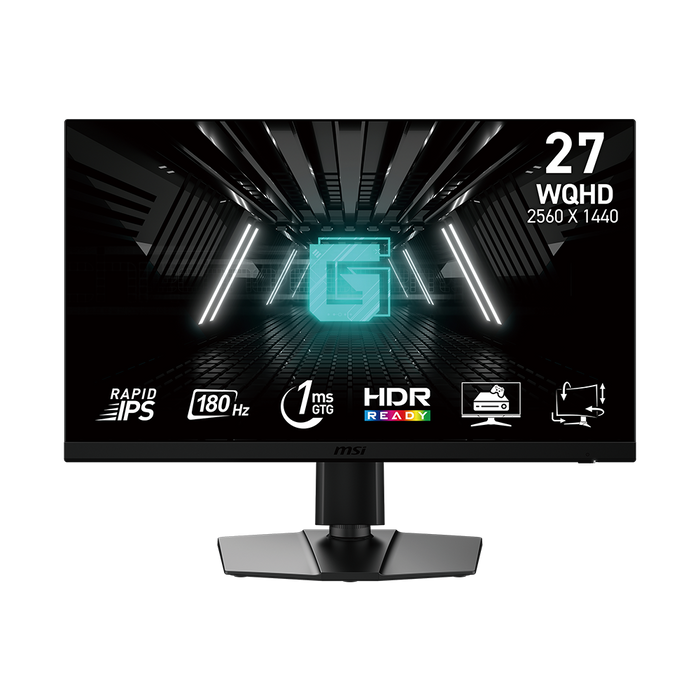 MSI G272QPF 27 inch Gaming Monitor 180Hz, Rapid IPS, 1ms response rate 