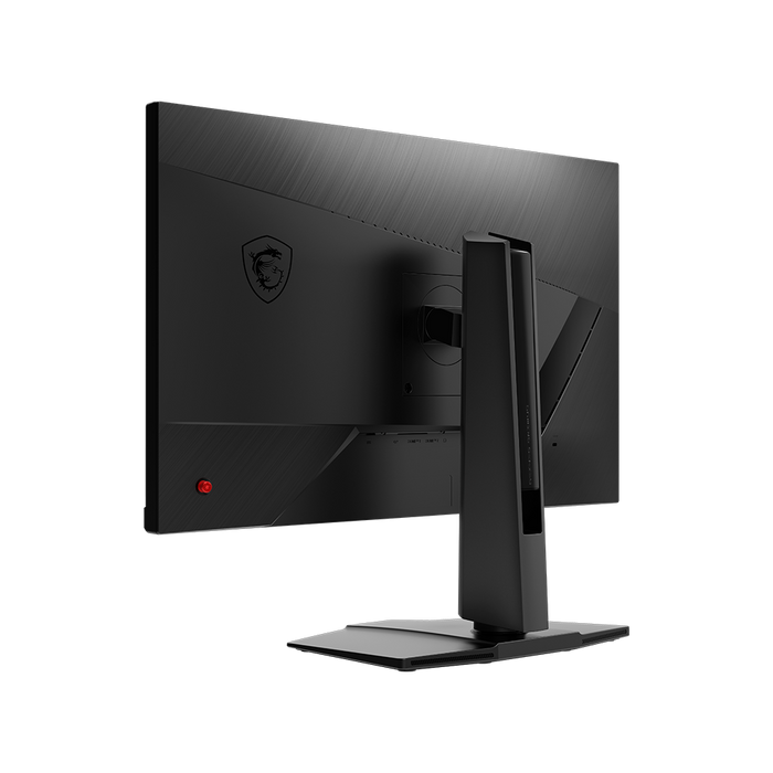 MSI G272QPF 27inch Gaming Monitor Power Red Button Monitor Stand with the MSI logo 