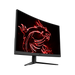 32 inch Curved Gaming Monitor: 1920x1080 FHD, 170Hz VA, 1ms, 250nits, msi embedded logo and power button