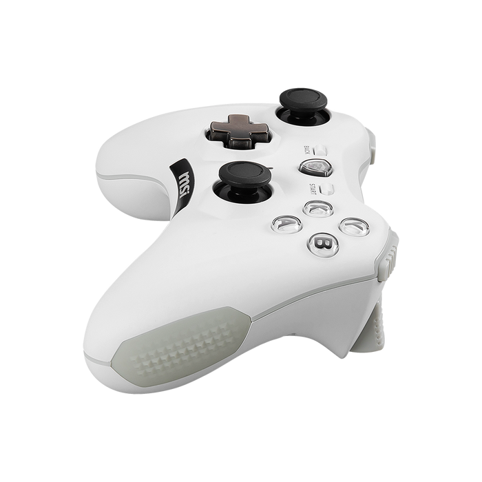 Force GC20 V2 White Gaming Controller Boasts A Reputable White Skin, Includes Buttons For PC and Android, USB Charging Port