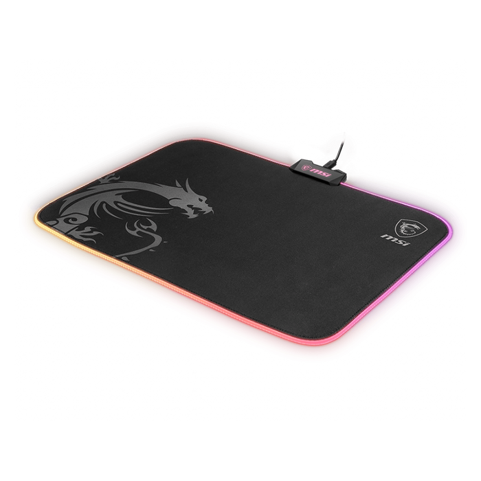 The MSI Agility GD60 Gaming Mousepad is an awesome, spacious surface for precise control. Enhance your gaming with a durable, non-slip design & bold red accents. Game on!