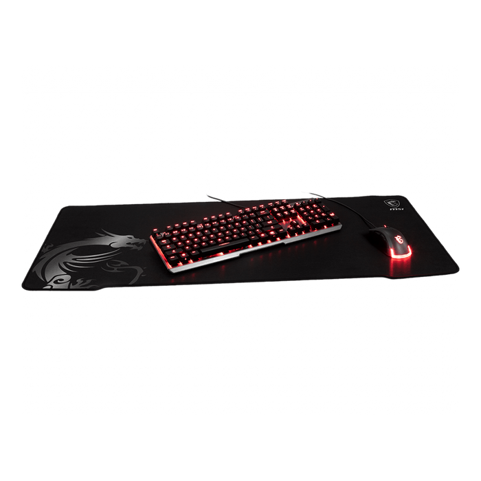 MSI's Agility GD70 Mousepad offers a large, precise, and durable surface for an ultimate gaming experience.