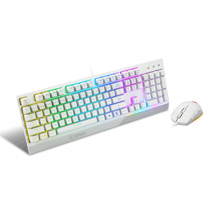 MSI VIGOR Combo GK30 Gaming Keyboard (White)