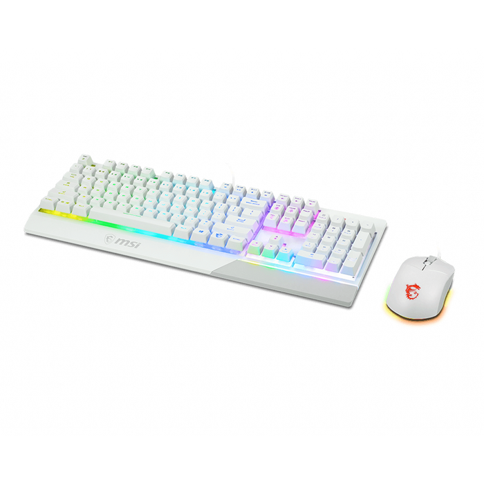 MSI VIGOR Combo GK30 Gaming Keyboard (White)