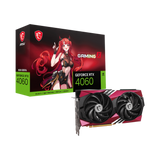 MSI GeForce RTX 4060 GAMING X 8GB GDDR6 graphics card for high-performance gaming with packaging box.