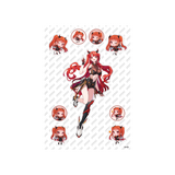 Sticker pack  with Highschool DXD Rias Gremory Character