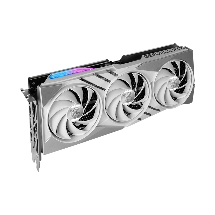 MSI GeForce RTX 4070 Super Gaming X Slim 12GB GDDR6X White with DLSS3, Ray Tracing, Reflex, Studio. Hardware