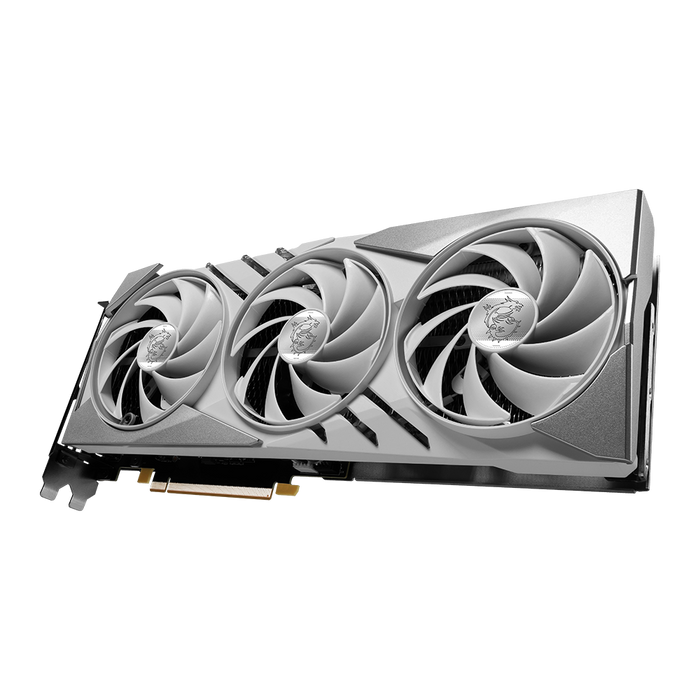 MSI GeForce RTX 4070 Super Gaming X Slim 12GB GDDR6X White with DLSS3, Ray Tracing, Reflex, Studio. Hardware