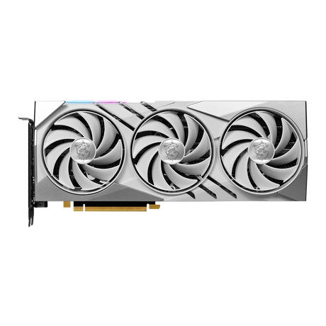 MSI GeForce RTX 4070 Super Gaming X Slim 12GB GDDR6X White with DLSS3, Ray Tracing, Reflex, Studio. Hardware