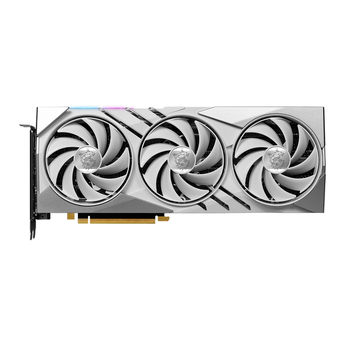 MSI GeForce RTX 4070 Super Gaming X Slim 12GB GDDR6X White with DLSS3, Ray Tracing, Reflex, Studio. Hardware