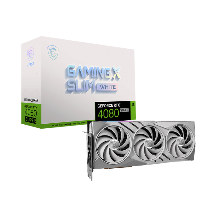 MSI GeForce RTX™ 4080 SUPER 16G GAMING X SLIM WHITE Graphic Card