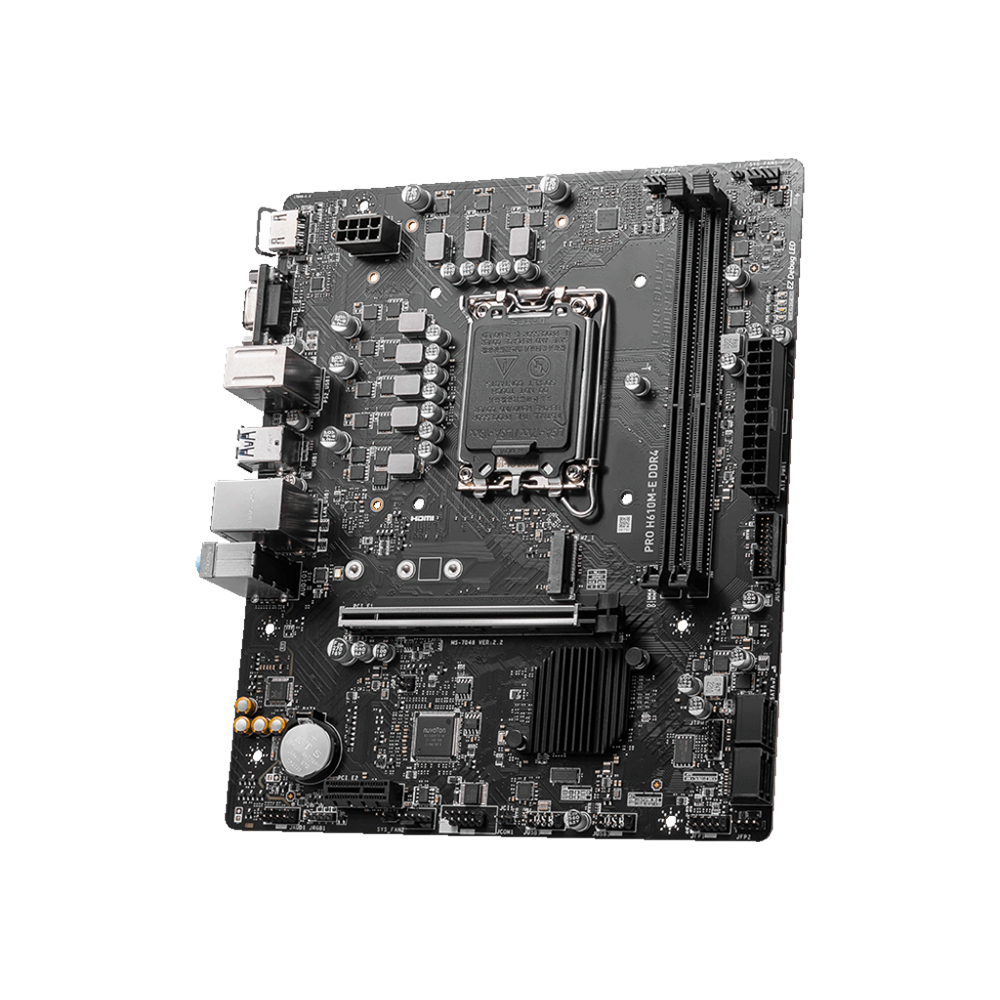 MSI PRO H610M-E DDR4 (MATX) Powered by MSI – MSI Store Malaysia