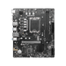 MSI PRO H610M-E DDR4 motherboard displayed on a black background.