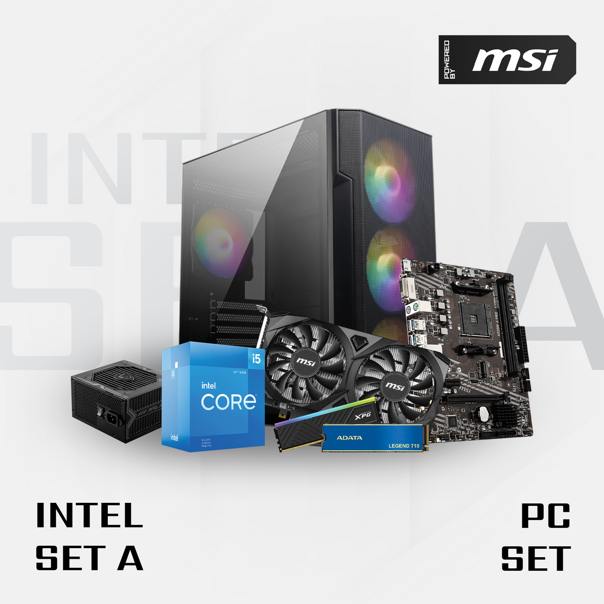 MSI Intel Set A Pc Set (Intel 5, RTX3050, 16GB, 512GB SSD) – MSI Store ...