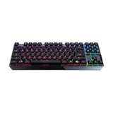 Experience precision gaming with MSI Vigor GK50. Low-profile, clicky keys, and TKL design for more space. Perfect for compact, high-performance setups.