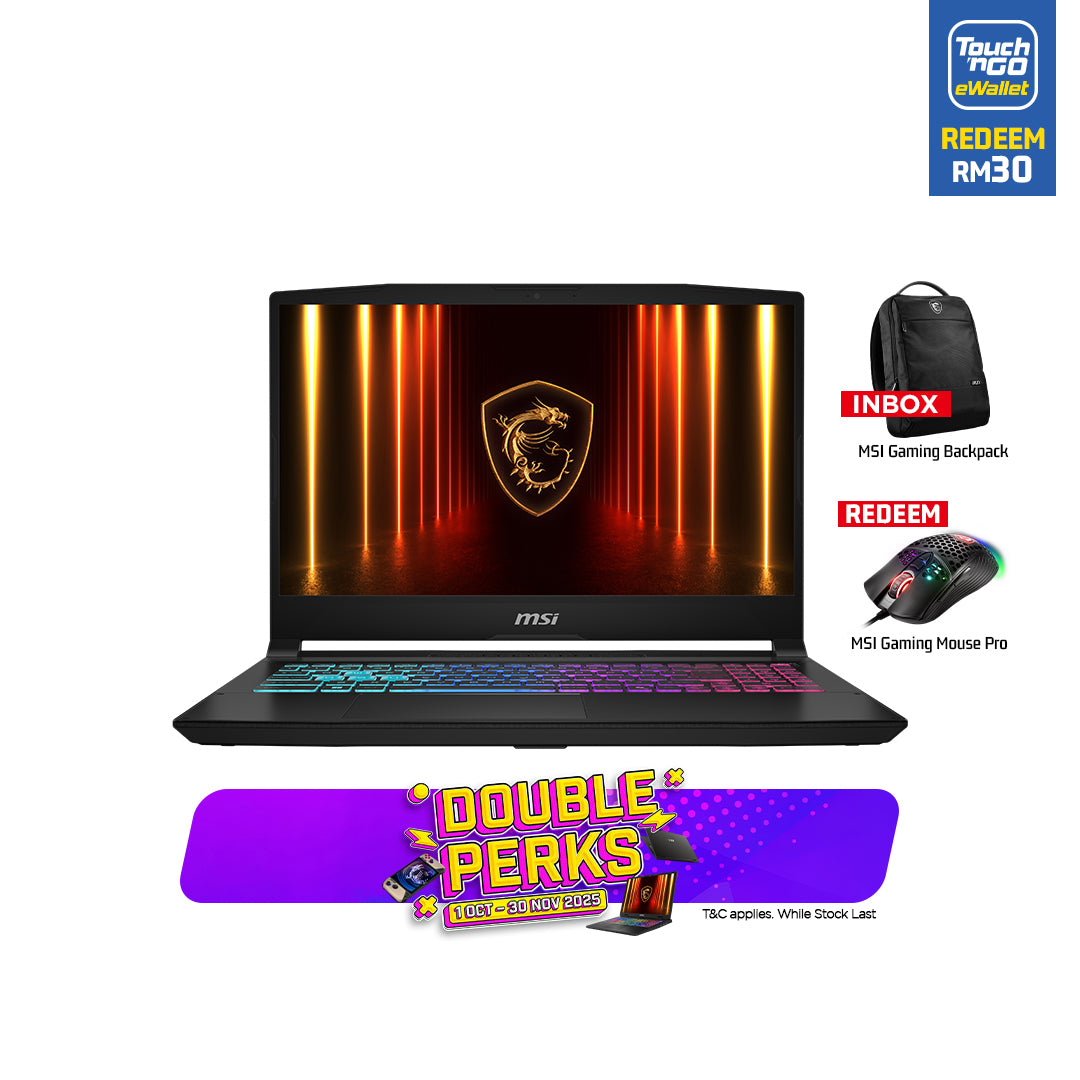 MSI Katana 15 HX B14WGK 283 Gaming Laptop [NVIDIA® GeForce RTX™ 5070 Laptop GPU]