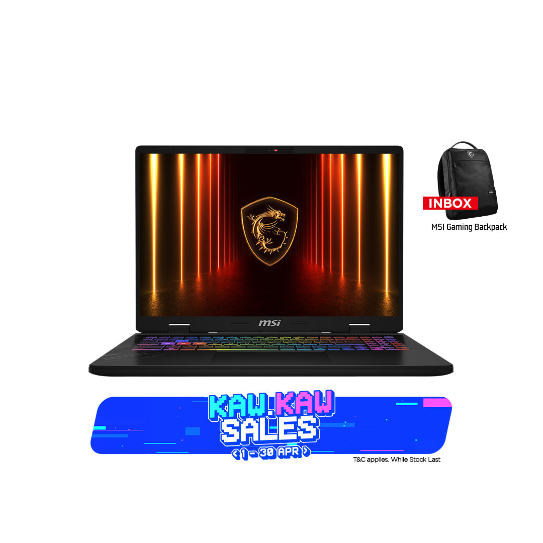 MSI Crosshair 16 HX AI D2XWFKG 020 Gaming Laptop [NVIDIA® GeForce RTX™ 5060 Laptop GPU]