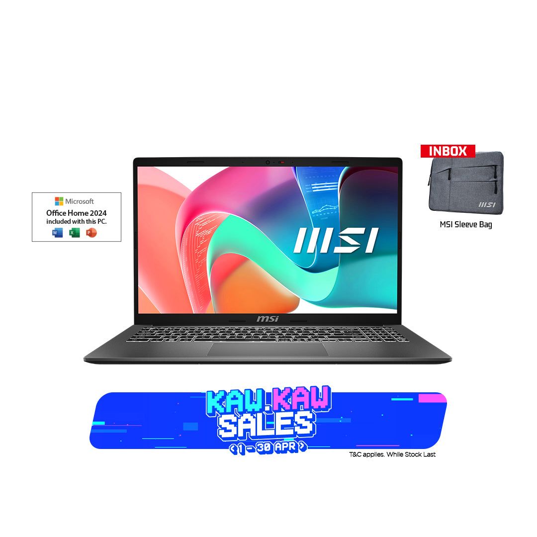 MSI Modern 15 F1MG 838 Business & Productivity Laptop