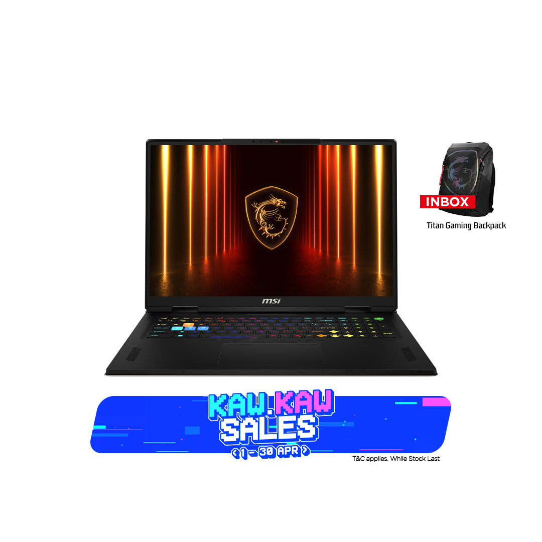 MSI Vector 18 HX AI A2XWJG 838 Gaming Laptop