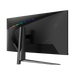 39.5 inch IPS, UWQHD 3440x1440, 155Hz, 1ms response, wide color gamut.