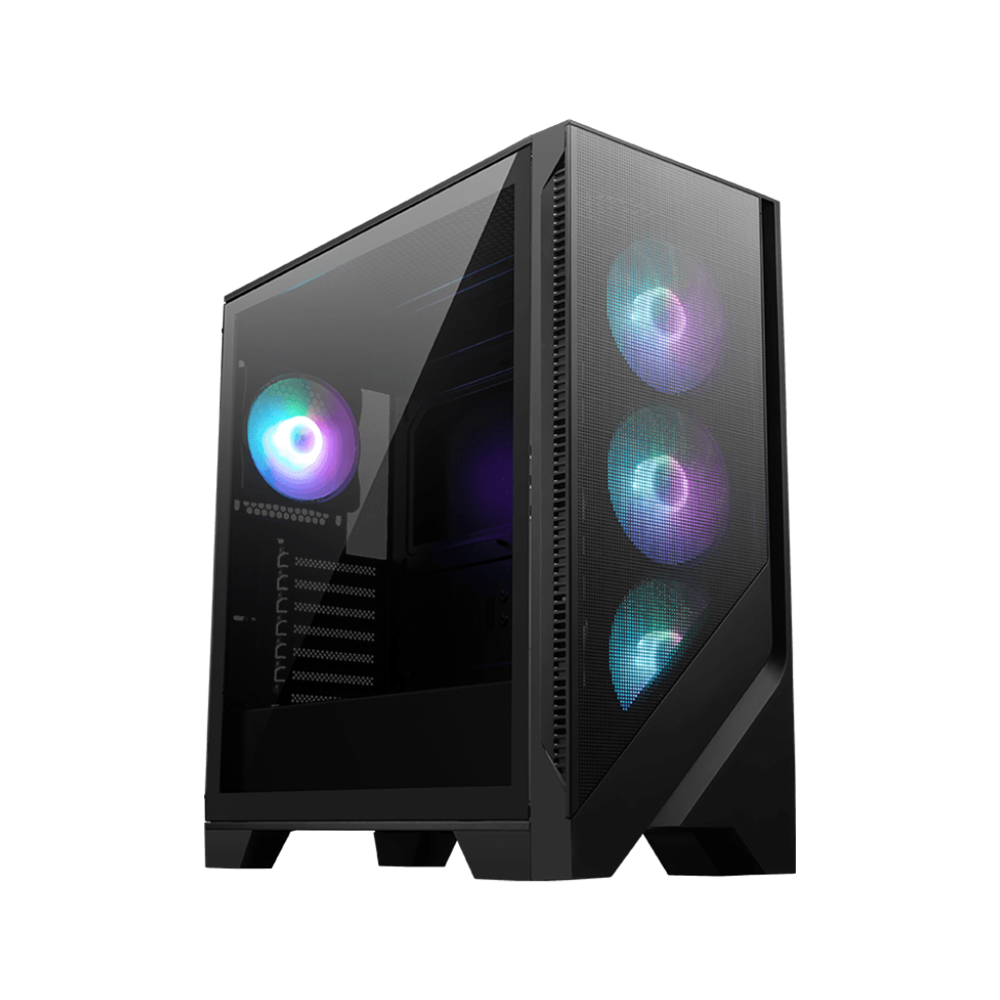 PCケース(自作PC用) MSI MAG FORGE 320R AIRFLOW MSI MAG Forge 320R Airflow Gaming Case | Powered by MSI – MSI