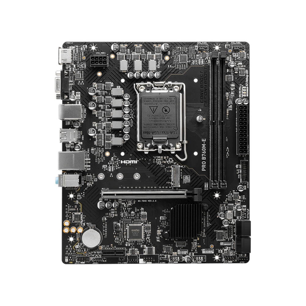MSI Pro B760M-E DDR5 (MaTX)